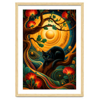 Black Cat Retro Contemporer