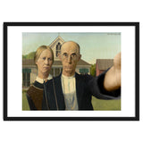 American Gothic - Grant Wood - Selfie thumbnail