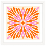 Symmetry Petals - pink and orange thumbnail