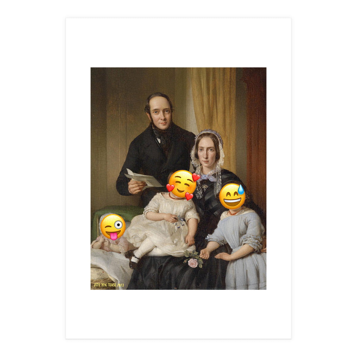 Emoji painting 3 (Print Only)