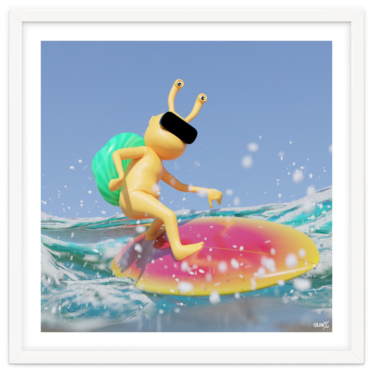 Surfing - angle #2 (Lwuba 043 Salt Proof Surfing 02)