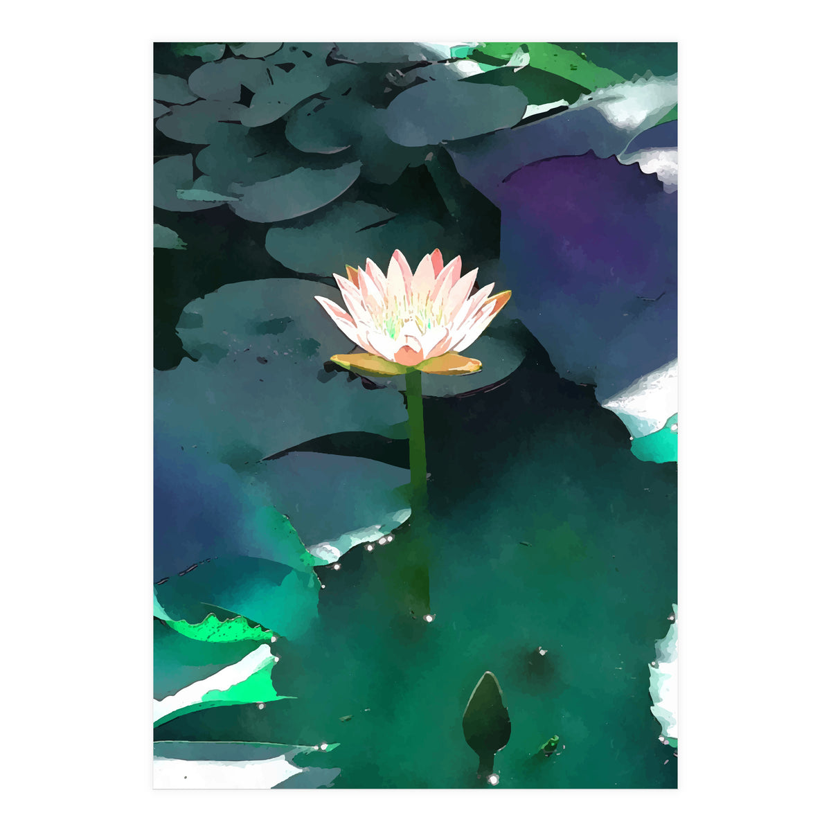 Joie De Vivre ~ Lotus (Print Only)