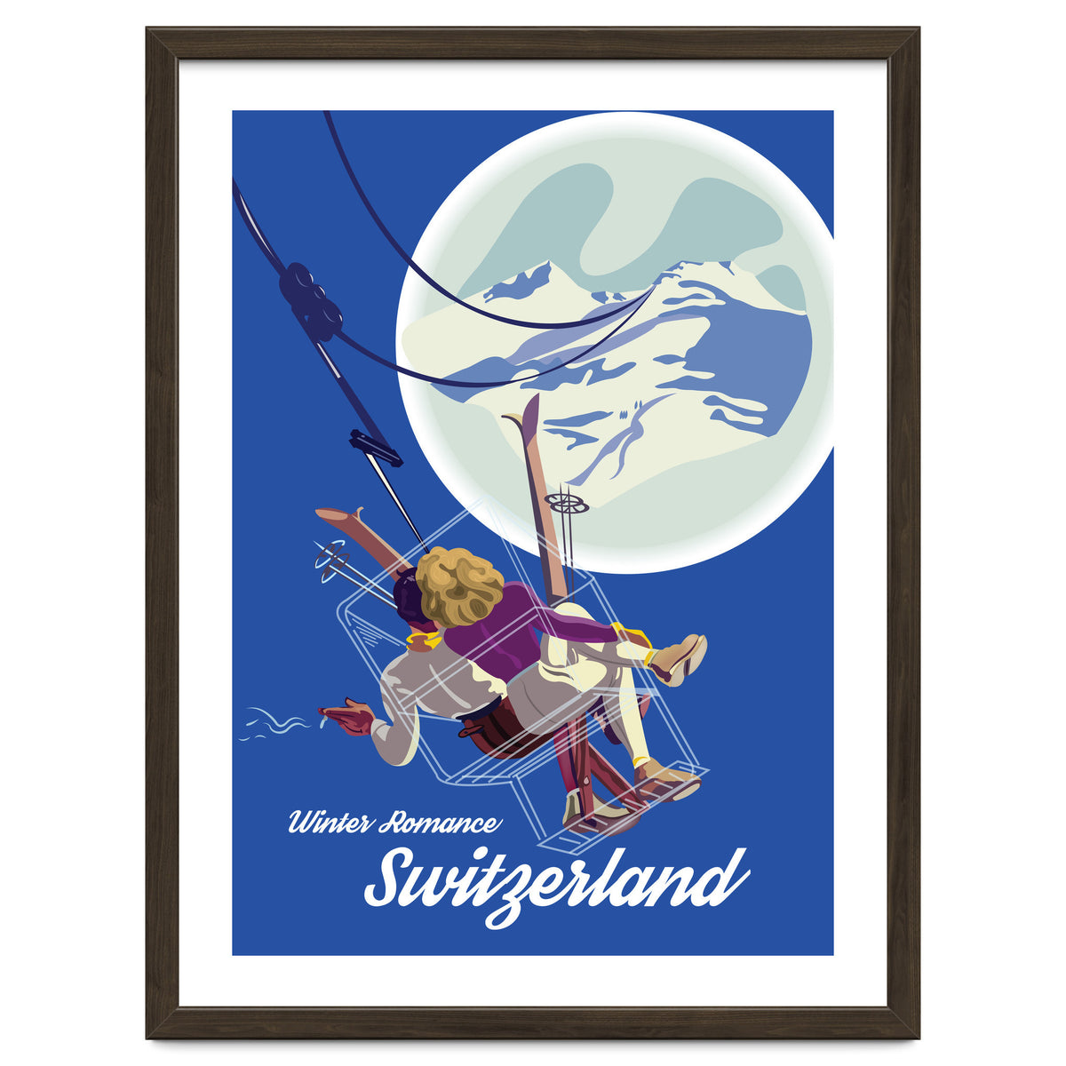 Winter Romance In Switzerland