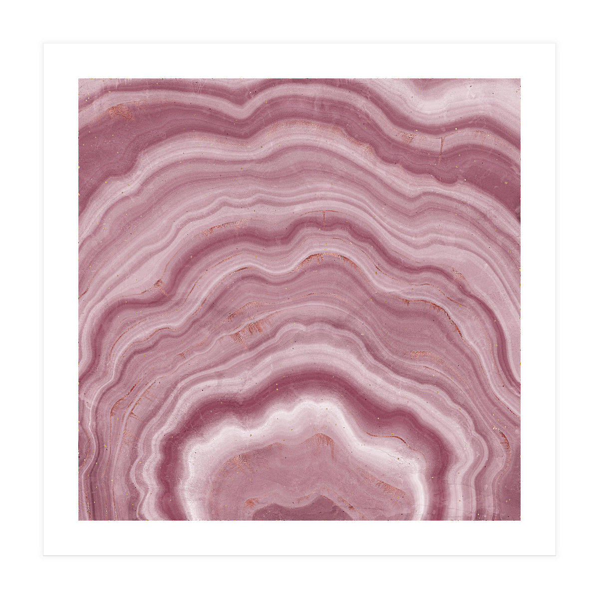 Pink Agate Texture 08 (Print Only)