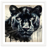 Watercolor Panther