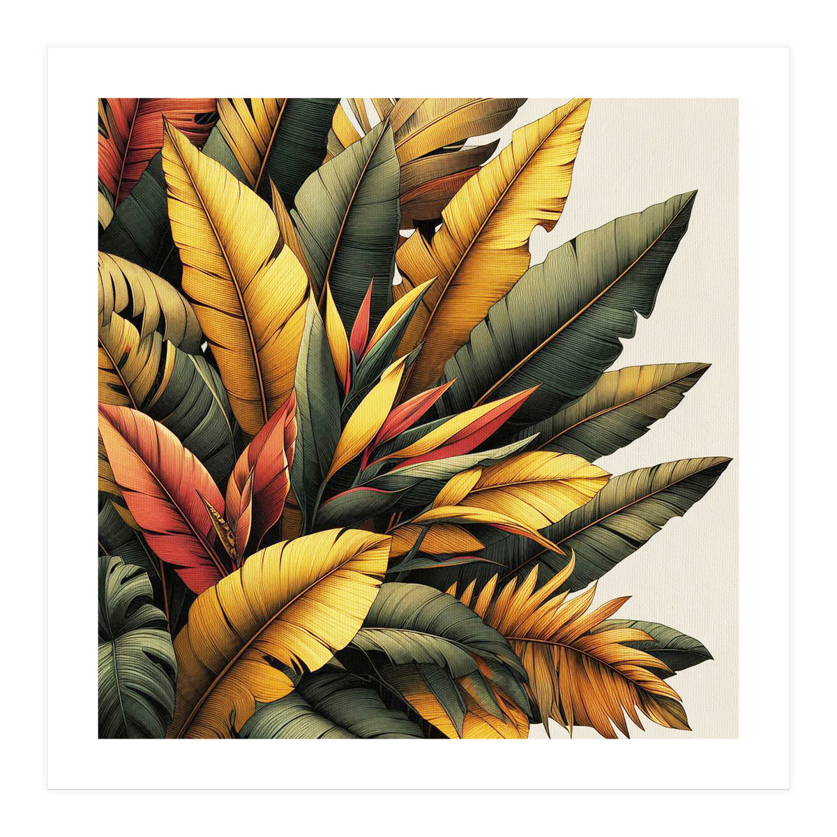 Feuillage 04 (Print Only)