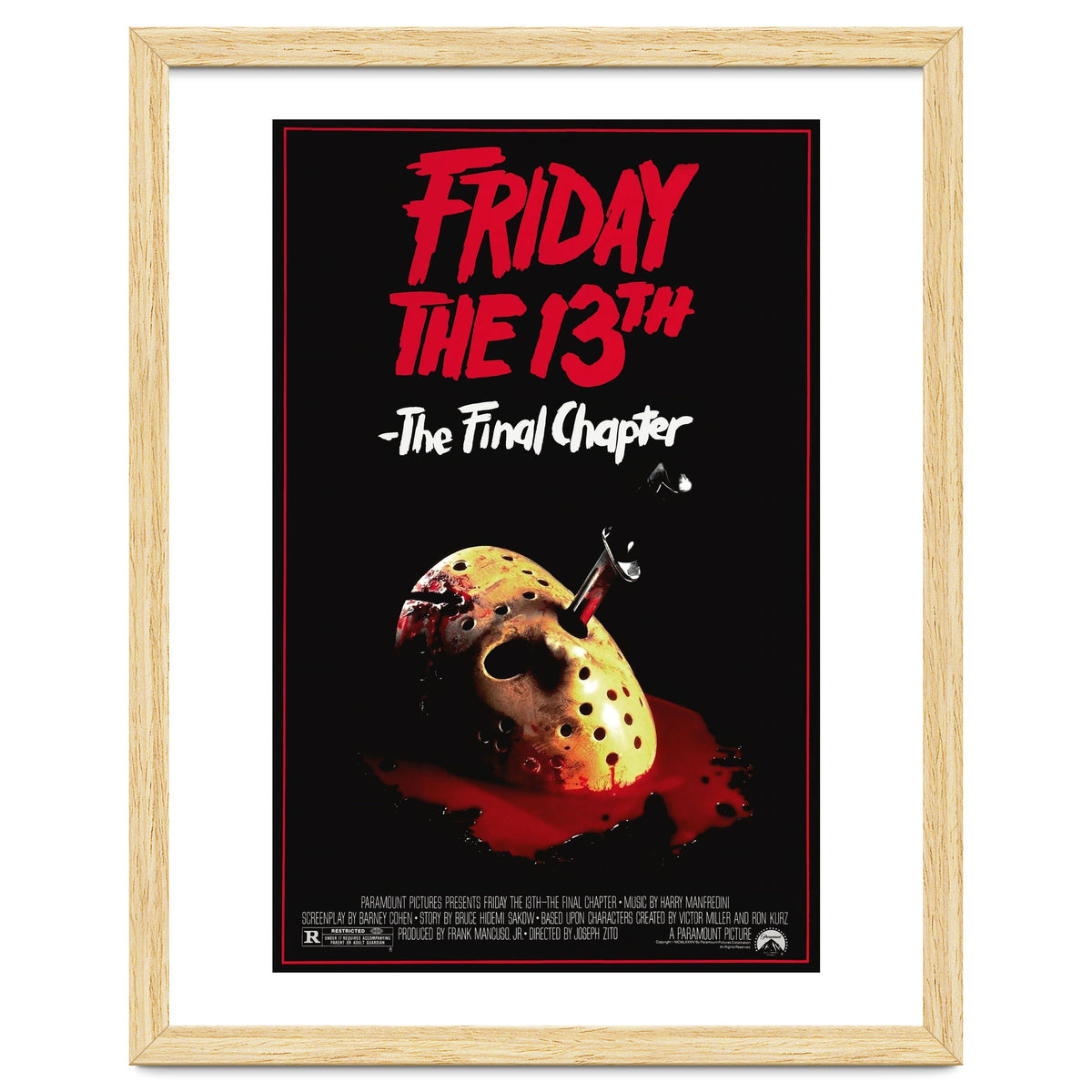 FRIDAY THE 13TH. THE FINAL CHAPTER (1984).
