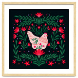 Blooming Chicken Green And Red thumbnail