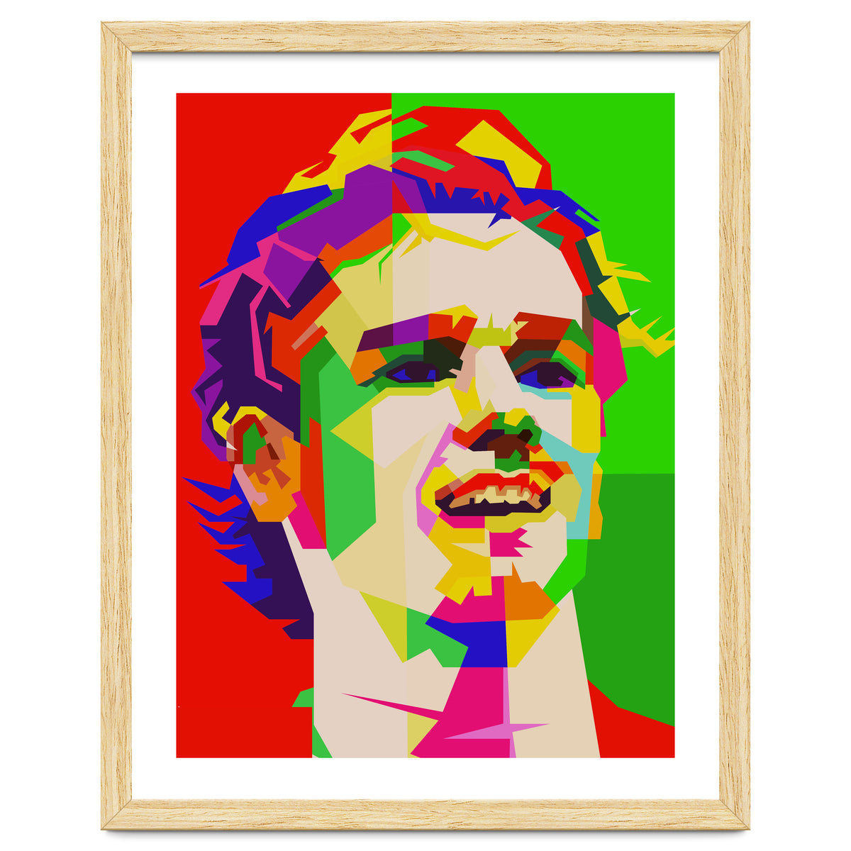 Anthoine Griezman Super Soccer Pop Art WPAP