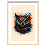 Owl Animal Watercolor thumbnail
