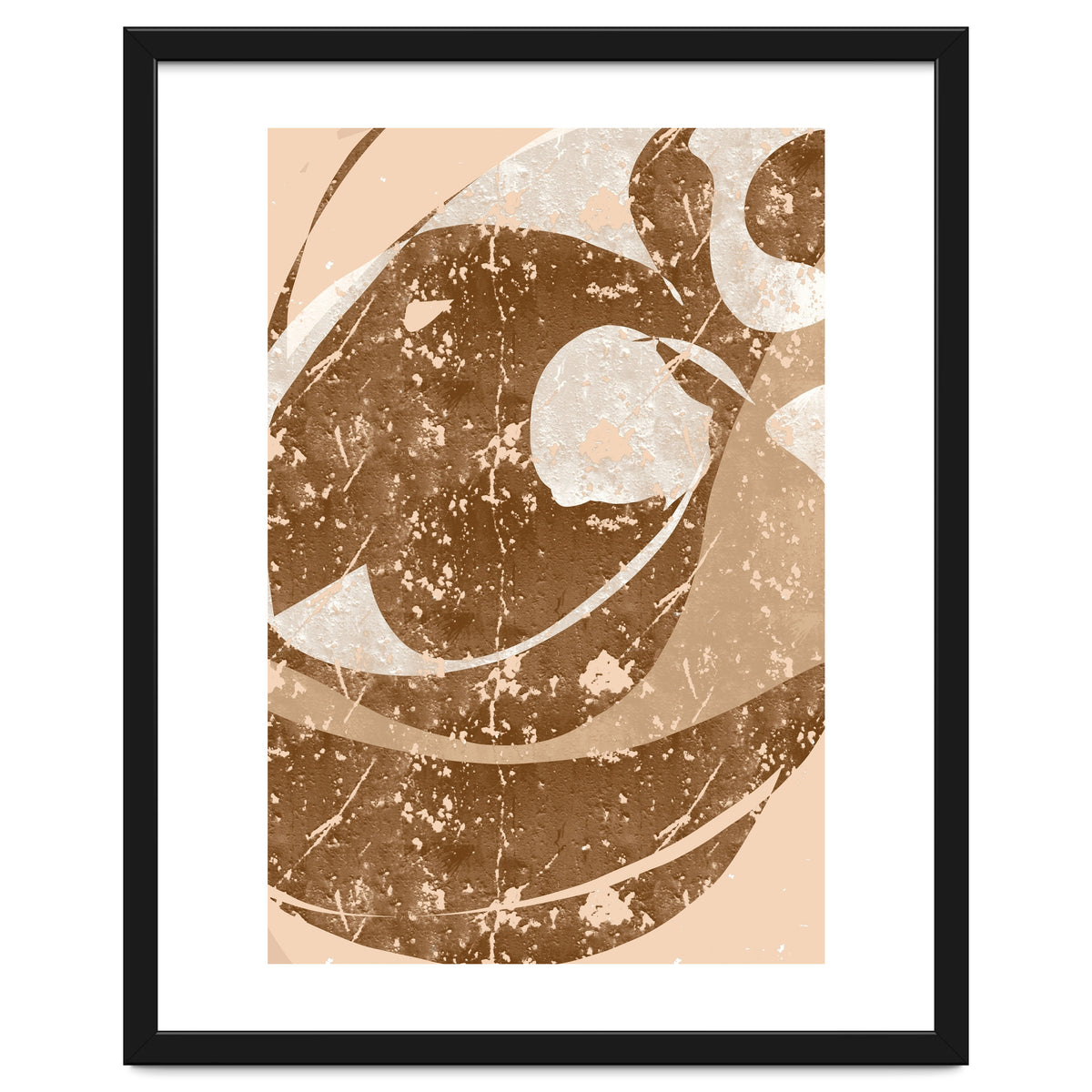 Brown Abstract Clash