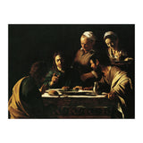 Caravaggio / 'Supper at Emmaus', 1606, Oil on canvas, 141 x 175 cm. JESUS. CRISTO RESUCITADO. (Print Only) thumbnail