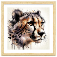 Watercolor Cheetah