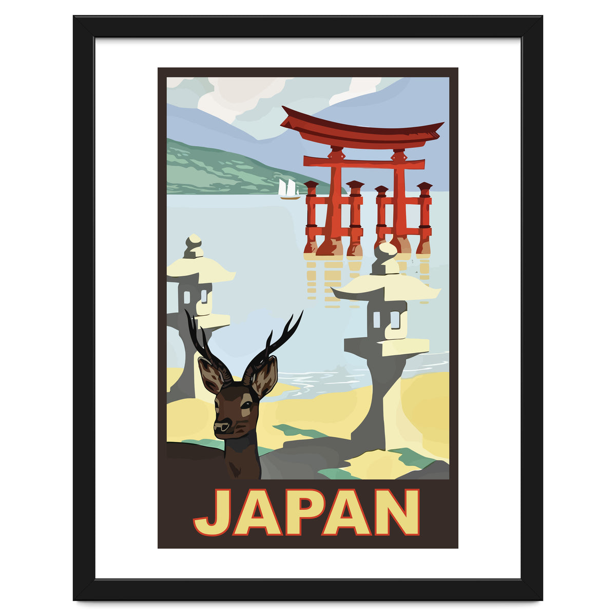 Japan Travel Poster