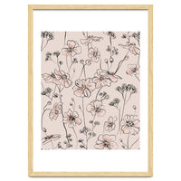 Wild Roses Floral Pattern