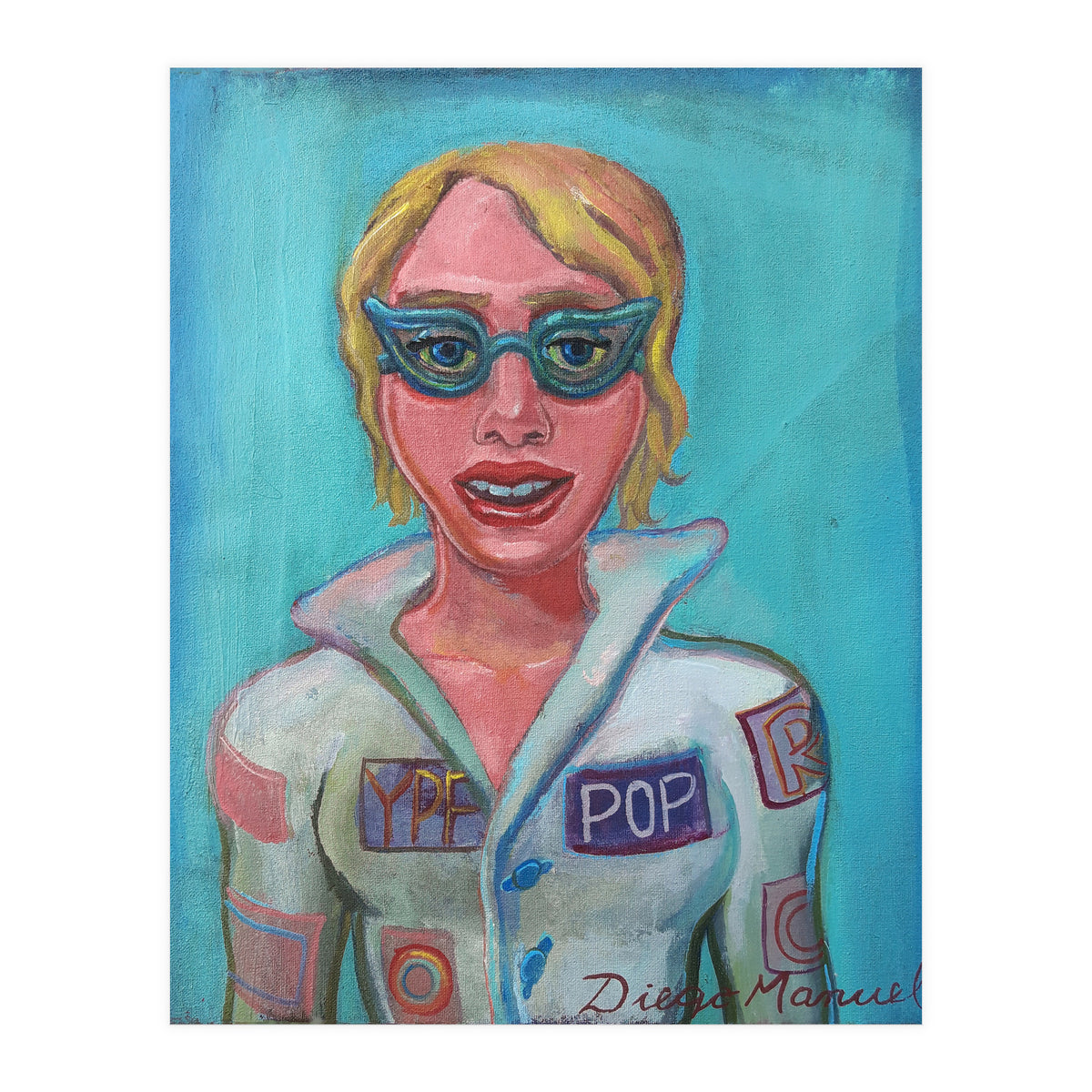 Chica Piloto 3 (Print Only)