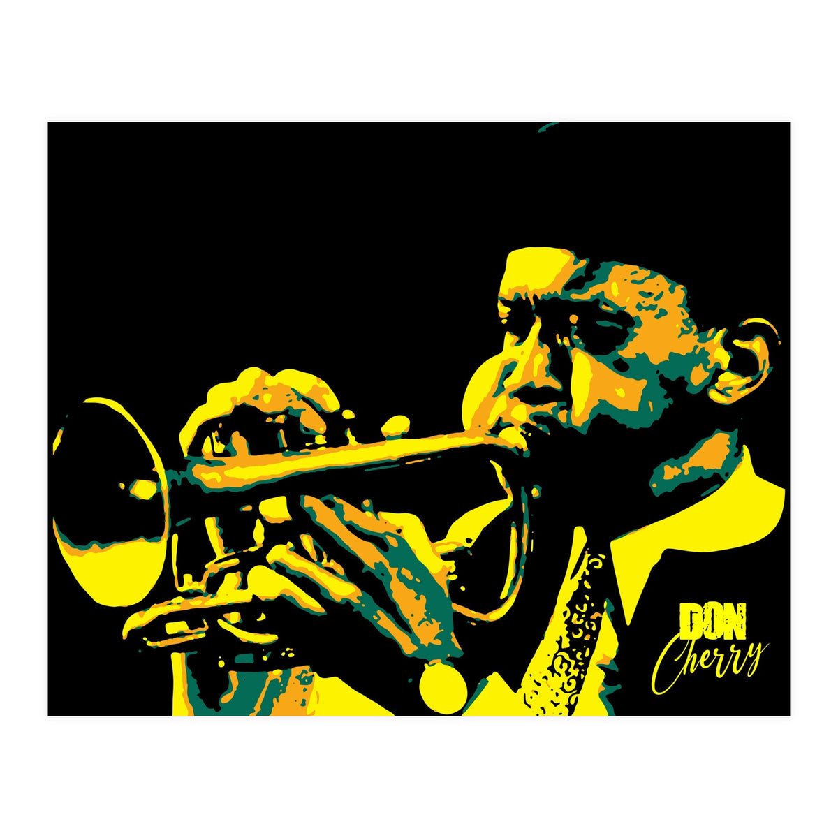 Don Cherry American Jazz Trumpeter (Print Only)