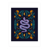 Mystical Series - Purple Snake (Print Only) thumbnail