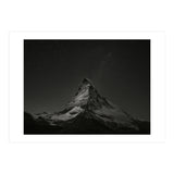 Matterhorn Switzerland Starry Night Mountain Photography (Print Only) thumbnail