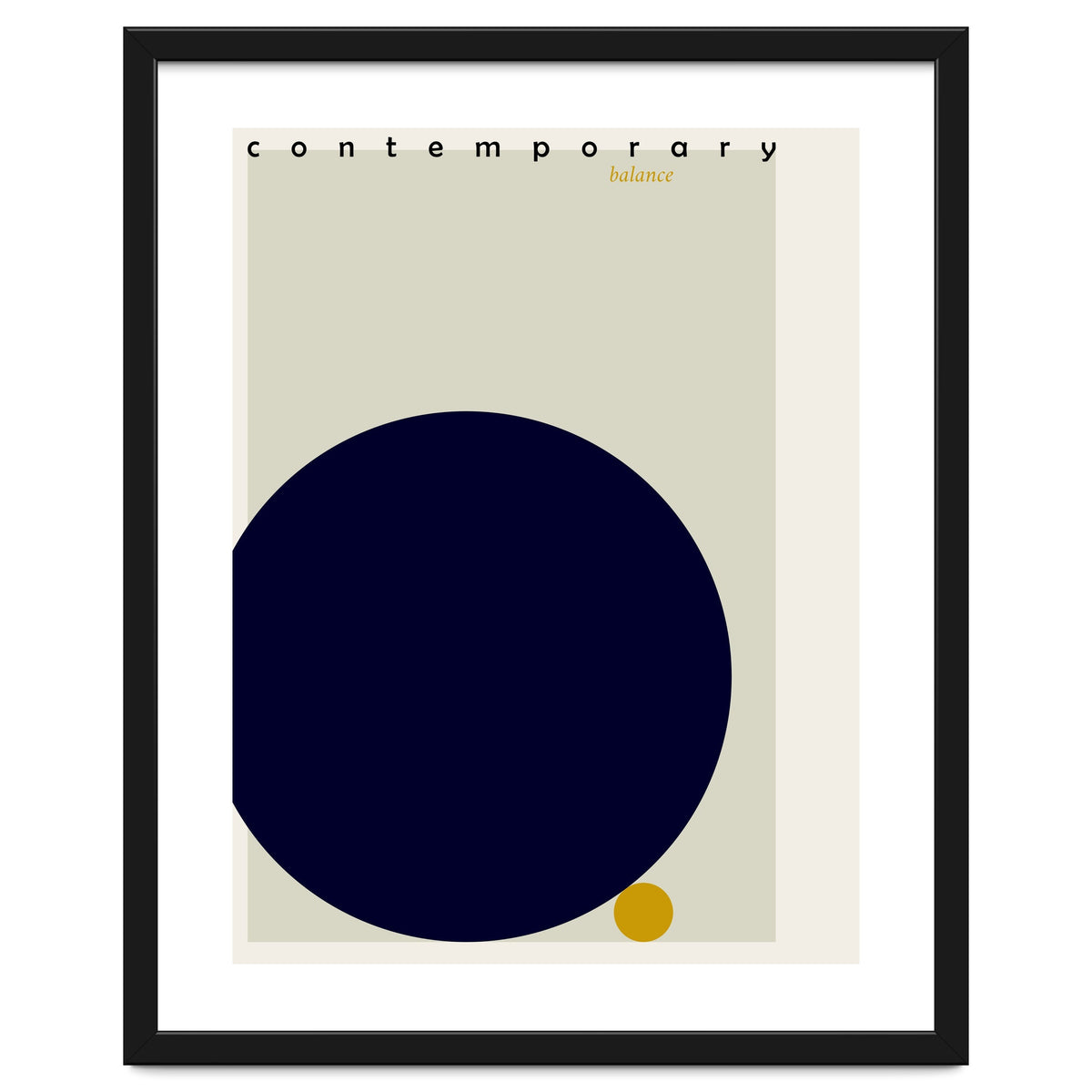 expectant iteration contemporary balance