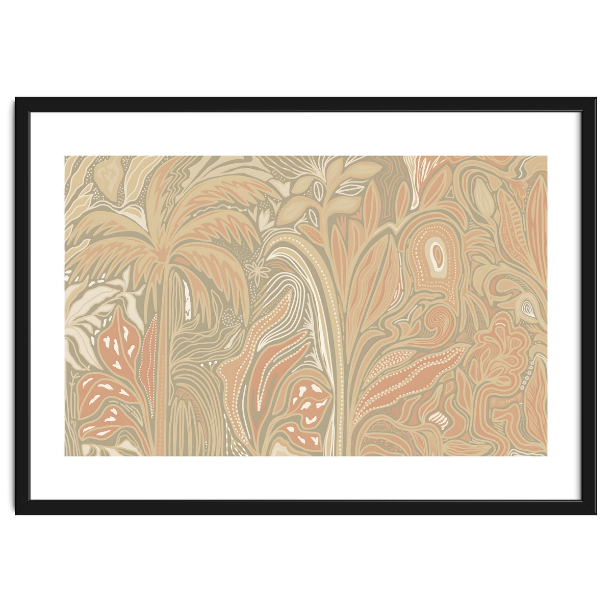 Palmae Mysticae Biege Rustic