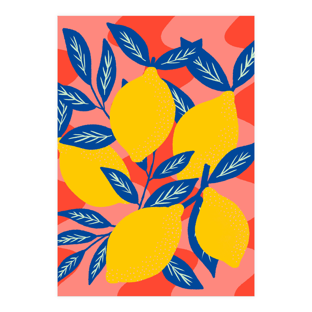 Colourful Lemons (Print Only)