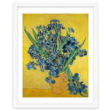 Irises. Date: May 1890, Saint-Rémy-de-Provence. Dimensions: 92.7 cm x 73.9 cm, 111.5 cm x 92.9 cm. thumbnail