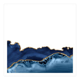 Navy & Gold Agate Texture 26  (Print Only) thumbnail