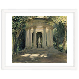 THE VILLA ADRIANA OF TIVOLI (ROME) - 1926 - OIL ON CANVAS - 0.60 X 0.70 M. thumbnail