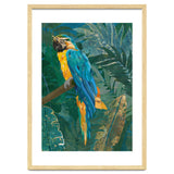 Macaw in the jungle thumbnail