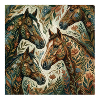 Wild Horses In Bloom (Print Only)