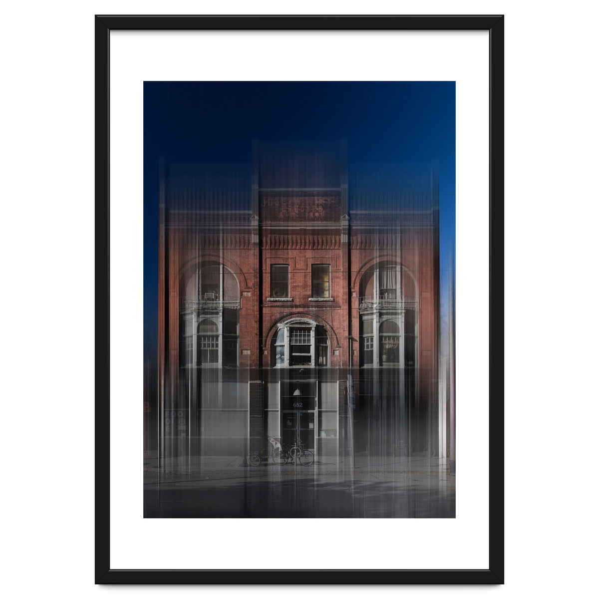 Joseph White Building No 7 Color Blur Version