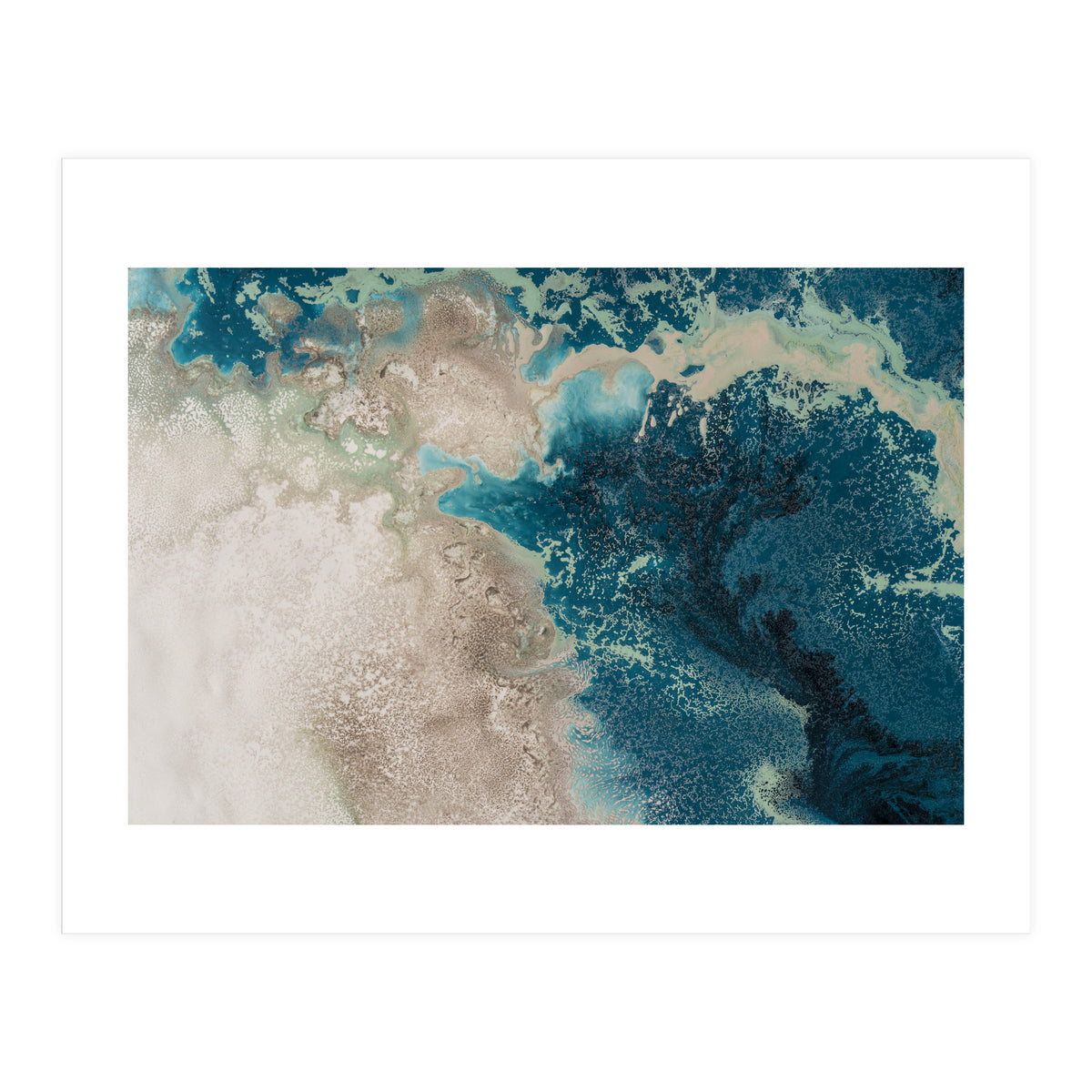Teal Seas (Print Only)