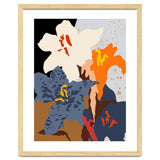 Abstract Lilies Close Up thumbnail
