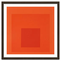 JOSEF ALBERS - HOMAGE TO THE SQUARE RED