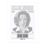 Receipt Art Gillian Anderson (Print Only) thumbnail