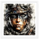 Warrior Woman With Aviator Goggles thumbnail