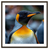 King Penguin With Water Droplets On Its Head thumbnail