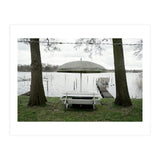 Lakeside rest place - out of season (Print Only) thumbnail