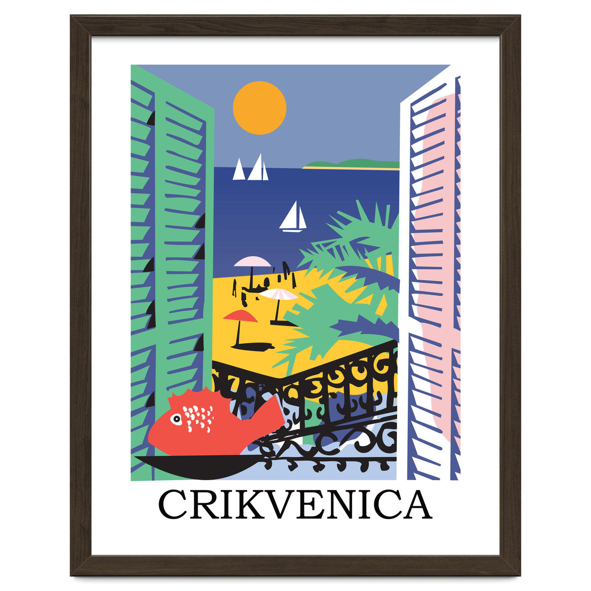 Crikvenica, View From a Window