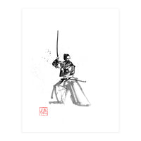 Samurai En Garde  (Print Only)