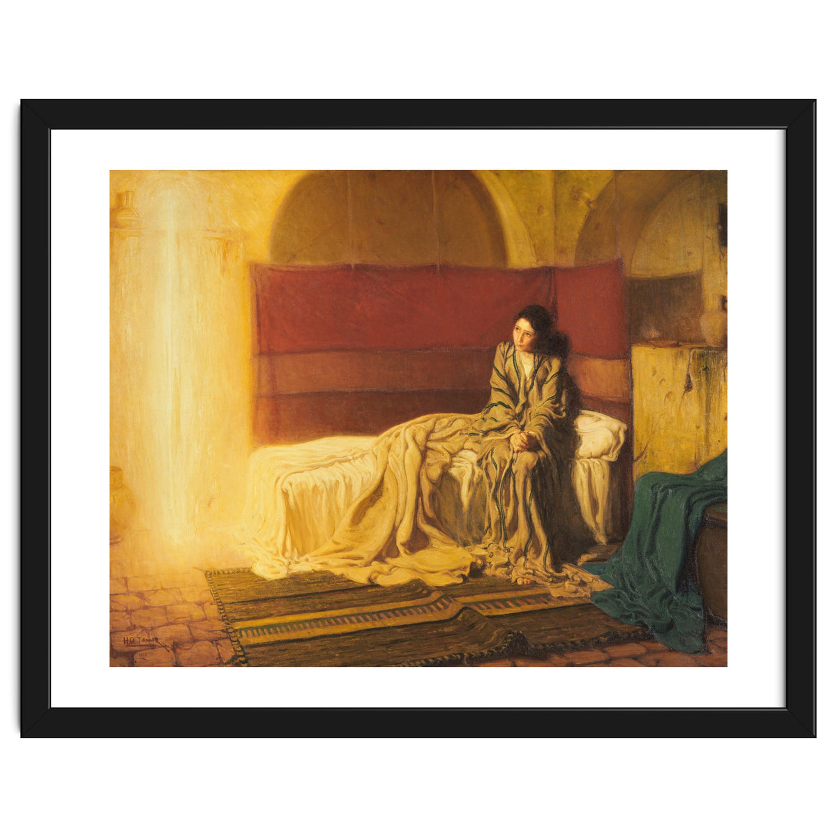 Henry Ossawa Tanner – The Annunciation | Iconic Religious Masterpiece in luminous realism