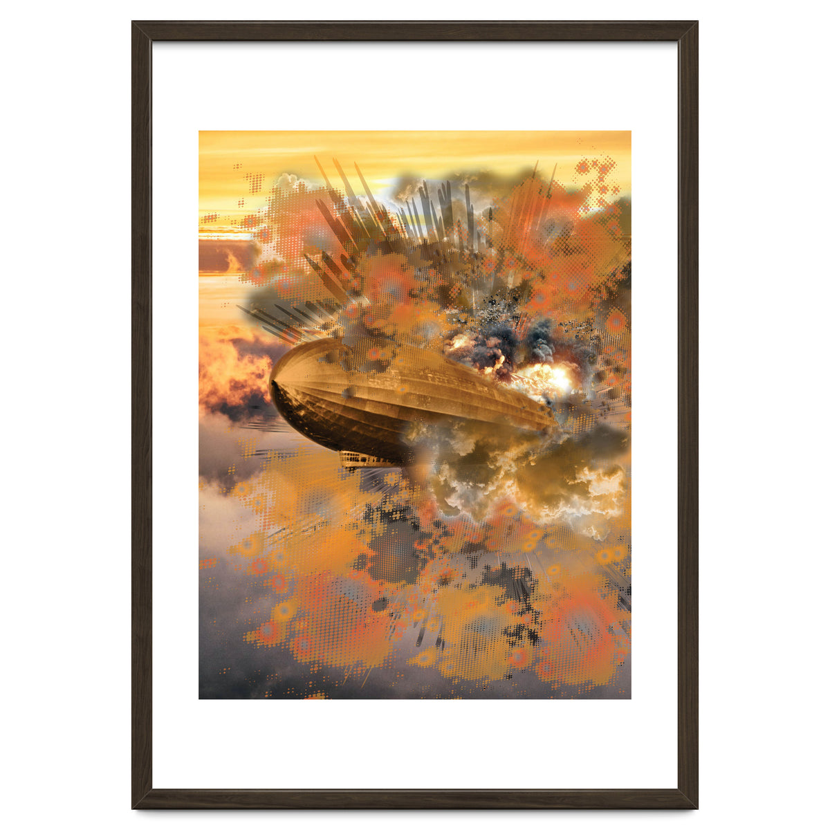 Zeppelin Balloon Explosion