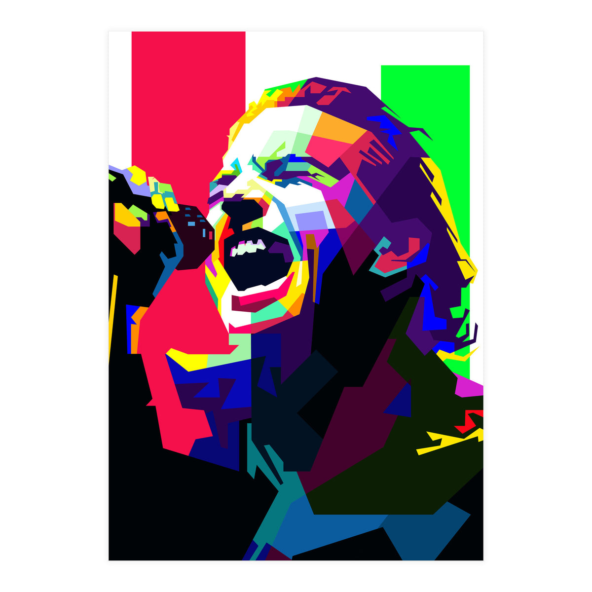 Eddie Vedder Singer Guitarist WPAP Trending Now (Print Only)