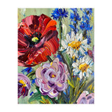 Vibrant Wildflower Meadow Oil Painting (Print Only) thumbnail