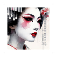 Porcelain Bloom Modern Geisha (Print Only)
