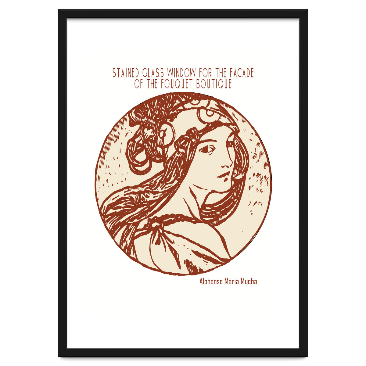 Stained Glass Window For The Facade Of The Fouquet Boutique –