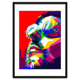Leon The Professional Hollywood Actor Pop Art WPAP thumbnail