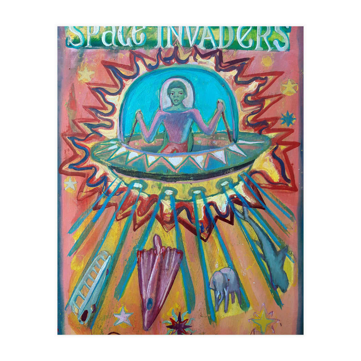 Space Invaders (Print Only)