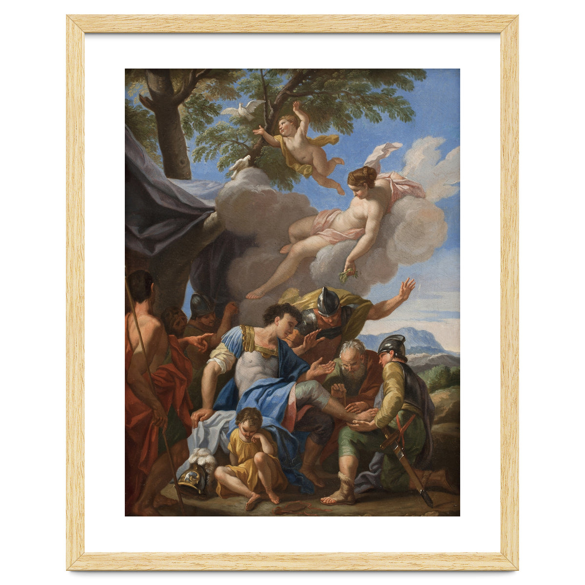 Hendrik Krock – Venus Brings Healing Herbs to the Wounded Aeneas